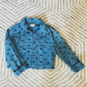 Cropped Denim Jacket 💋💙💋